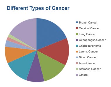 Distribution of Common Cancer Types